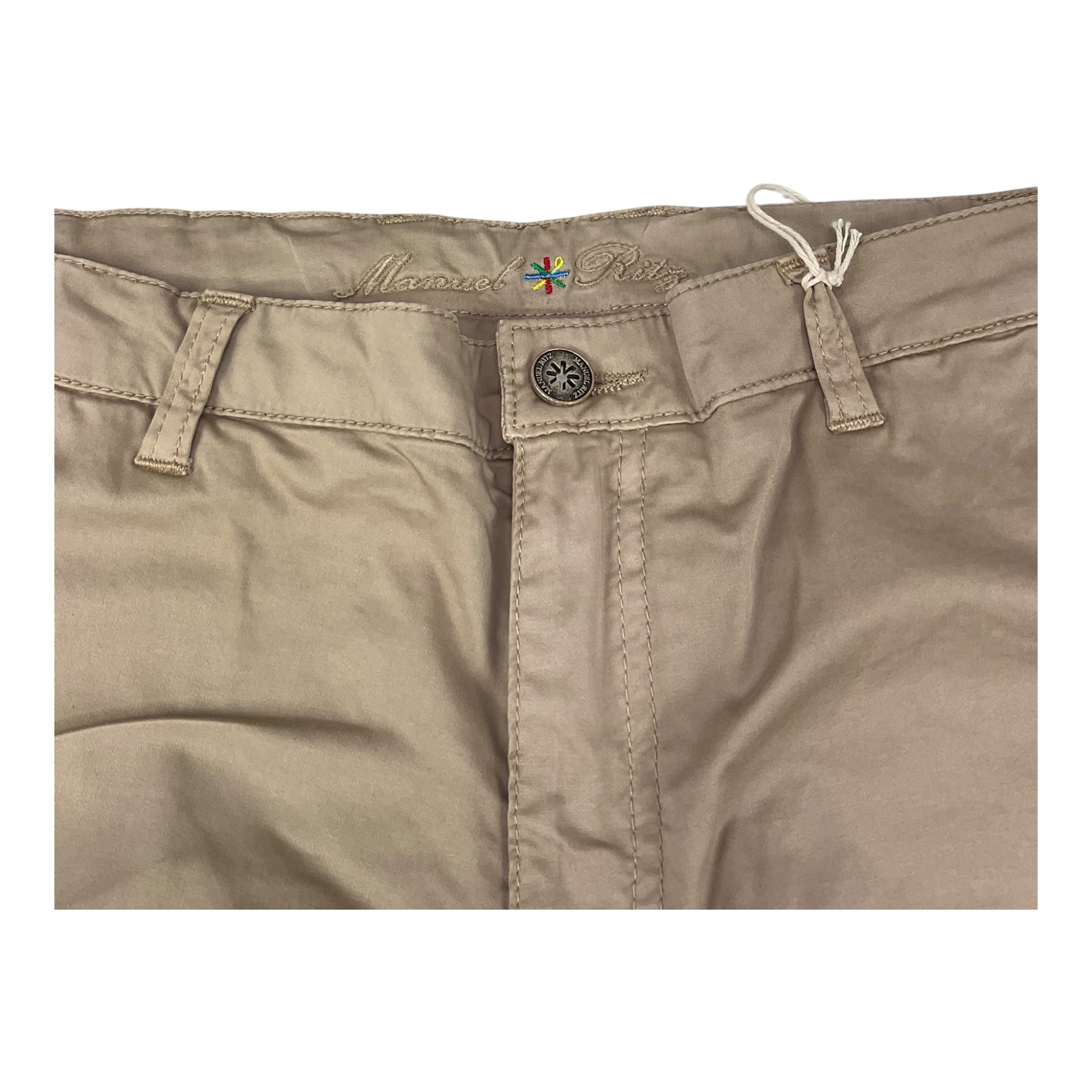 Manuel Ritz Pantalone Tinta Unita con Girovita Regolabile per Bambino MR1001 BEIGE MANUEL RITZ 