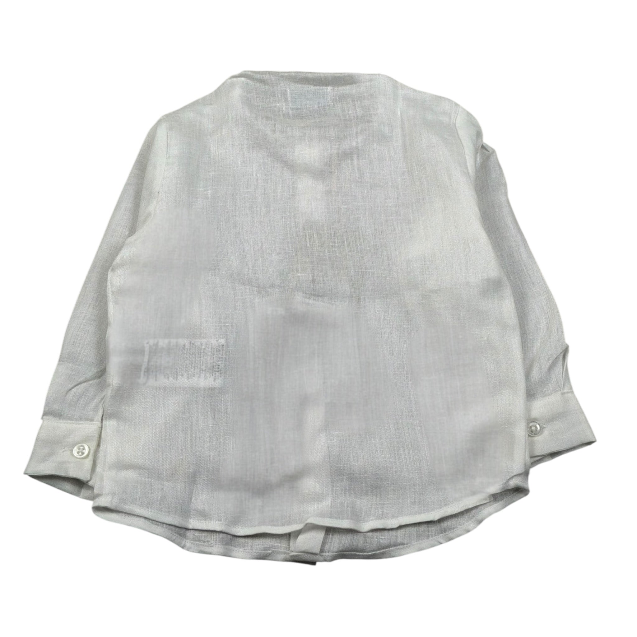 Manuel Ritz Camicia Collo Coreano Tinta Uita Bianco per Neonato MR2033N BIANCO MANUEL RITZ 