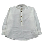 Manuel Ritz Camicia Manica Lunga tinta unita Collo Coreano Panna per Bambino MR2217J PANNA MANUEL RITZ 