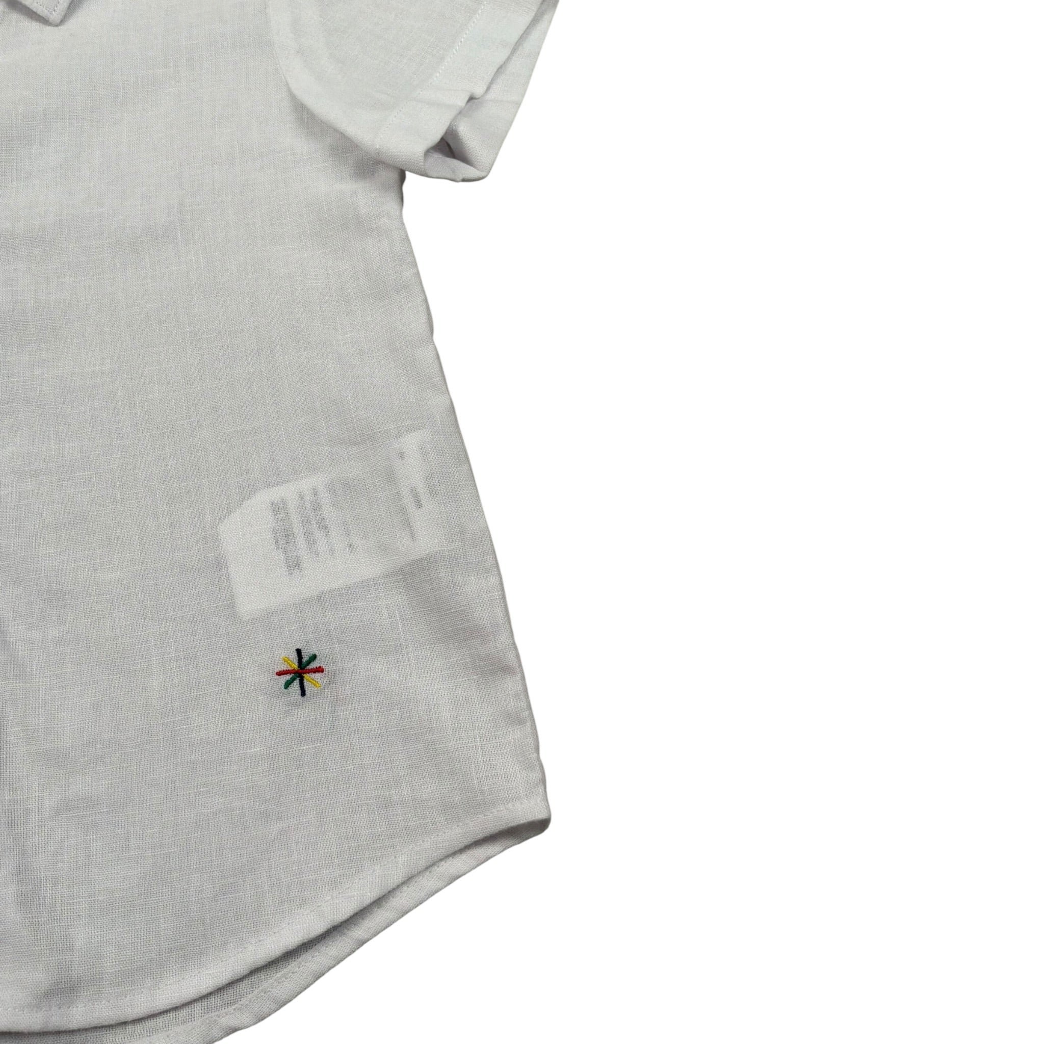 Manuel Ritz Camicia Mezza Manica tinta unita Bianco per Neonato MR2582 BIANCO MANUEL RITZ 
