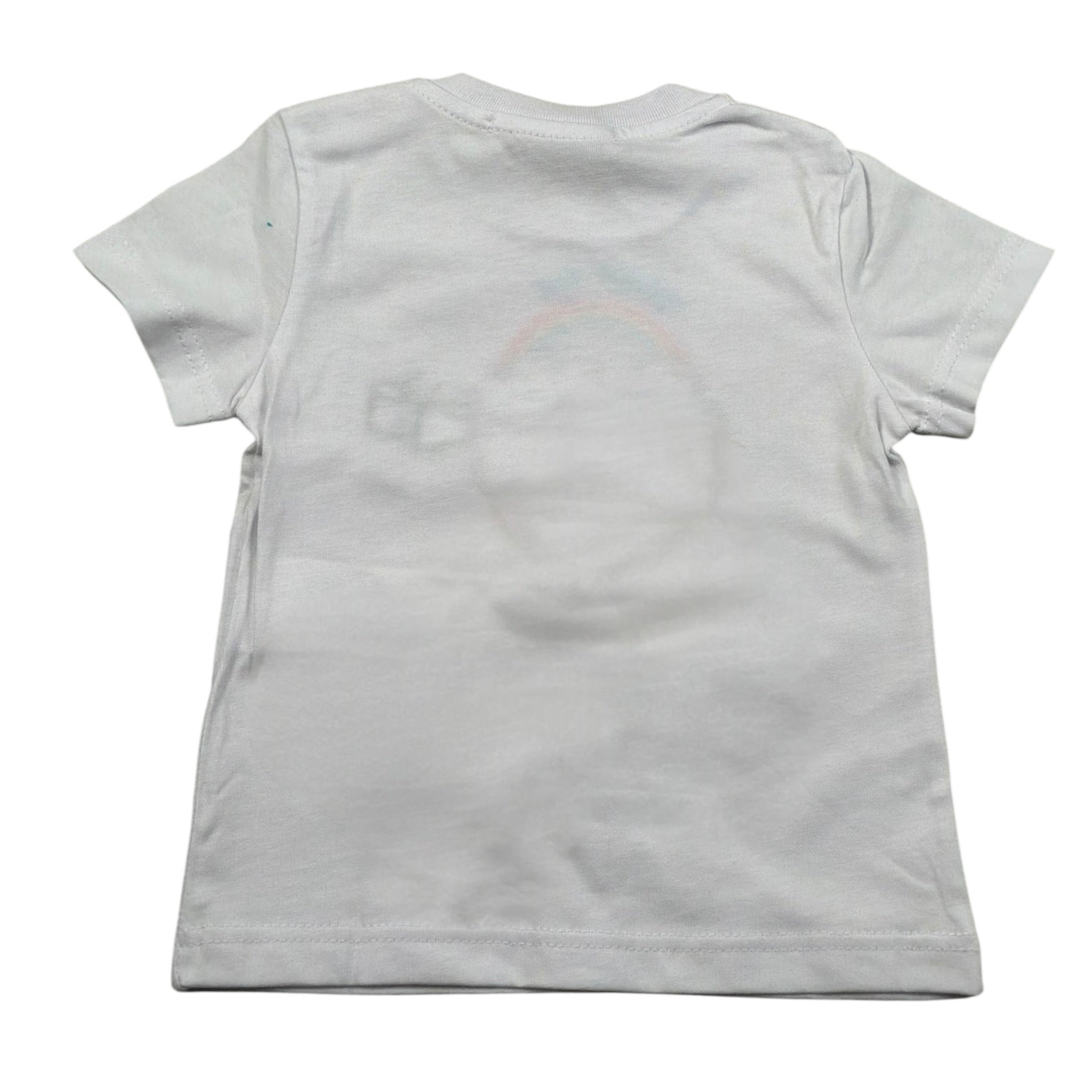 Manuel Ritz T-Shirt Girocollo tinta unita con Ricami Bianco per Neonato MR2658N BIANCO MANUEL RITZ 