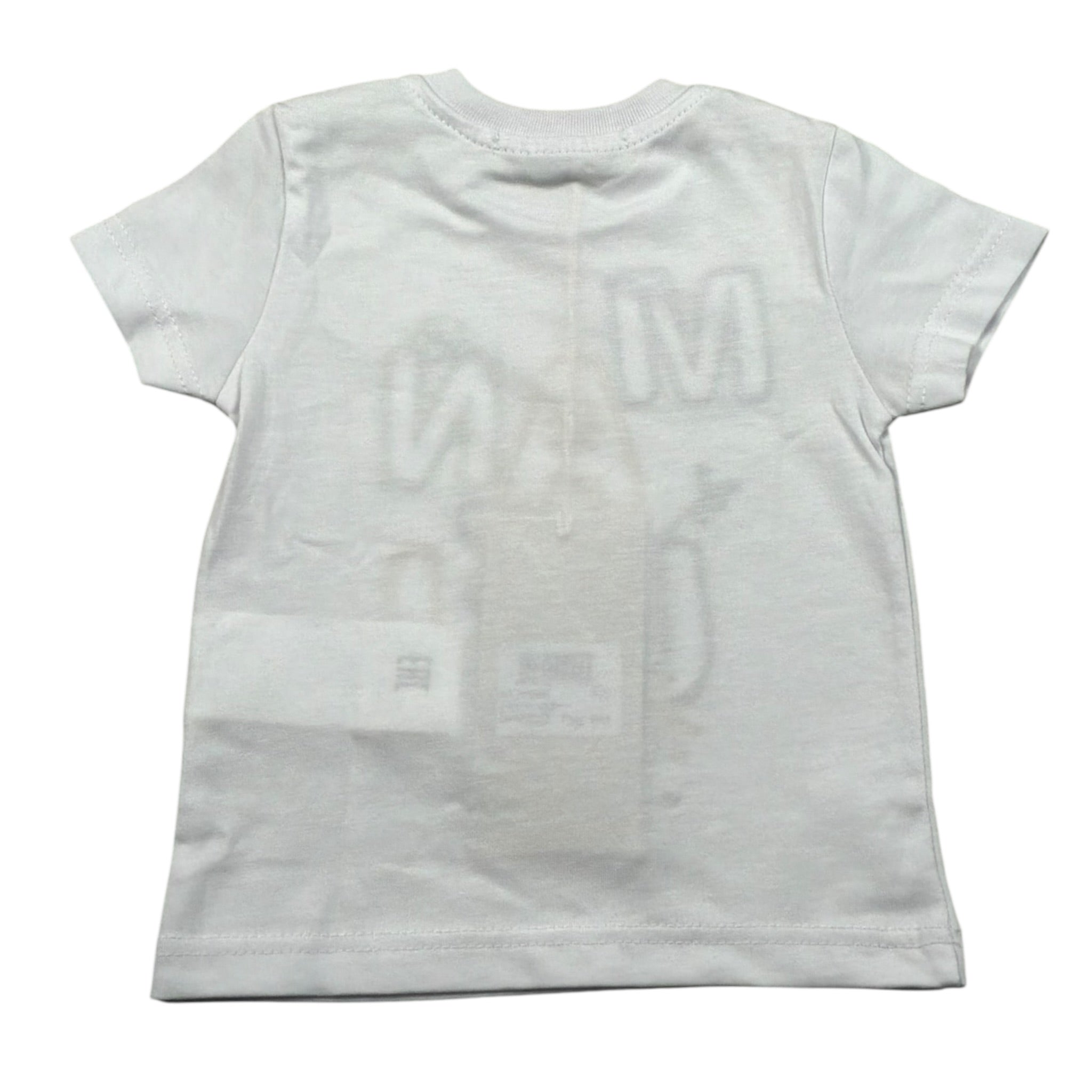 Manuel Ritz T-Shirt tinta unita On Stampa Bianco per Neonato MR2660 BIANCO MANUEL RITZ 