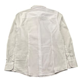 Manuel Ritz Camicia Manica Lunga Tinta Unita con Logo per Bambino MR2900 BIANCO MANUEL RITZ 