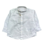 Manuel Ritz Camicia Manical Unga Tinta Unita Collo Coreano per Neonato MR2980 BIANCO MANUEL RITZ 
