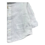 Manuel Ritz Camicia Manical Unga Tinta Unita Collo Coreano per Neonato MR2980 BIANCO MANUEL RITZ 