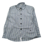 Manuel Ritz Camicia Manica Lunga tinta unita Azzurro per Bambino MR3037 AZZURRO MANUEL RITZ 