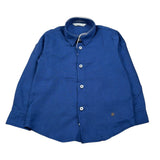 Manuel Ritz Camicia Manica Lunga Tint Unita Blu per Neonato MR30833 BLU MANUEL RITZ 