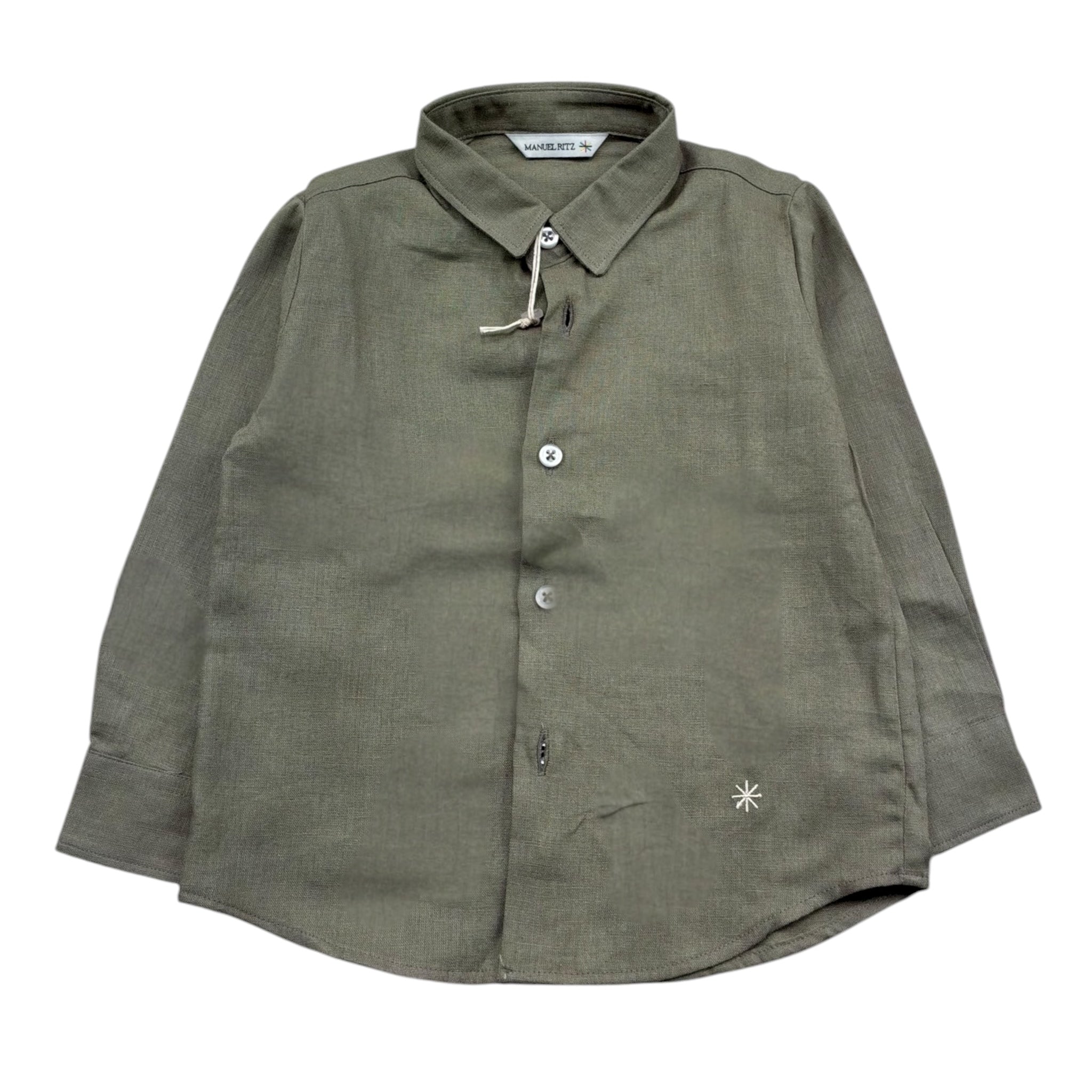 Manuel Ritz Completo 2 Pezzi Camica-Bermuda per Neonato MR3083 VERDE MANUEL RITZ 