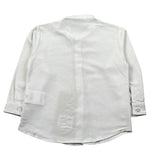 Manuel Ritz Camicia Manica Lunga Tinta Unita Collo Coreano per Bambino MR3096 BIANCO MANUEL RITZ 