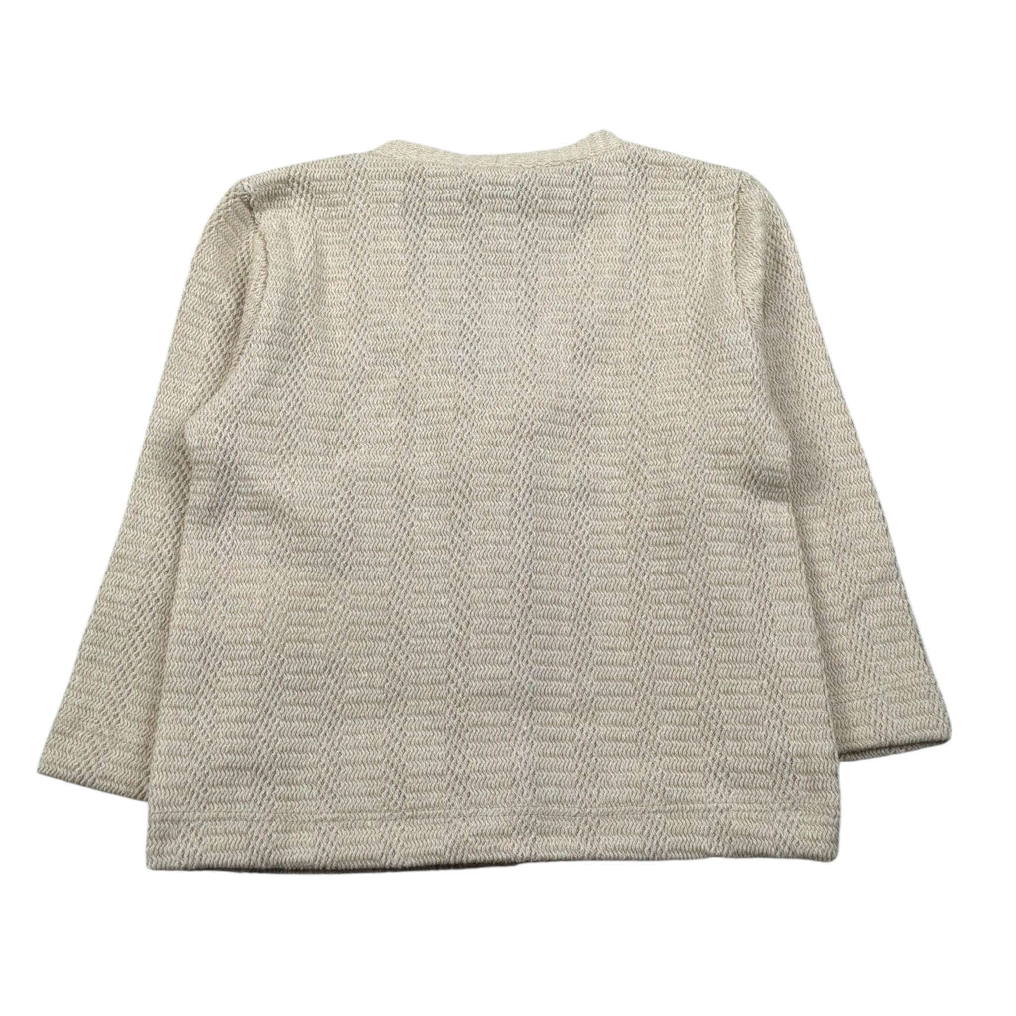 Manuel Ritz Cardigan tinta unita Scollo A V Beige per Bambino MR3113X BEIGE MANUEL RITZ 