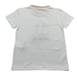 Manuel Ritz T-Shirt Girocollo tinta unita con Ricamo Panna per Neonato MR3117NXX PANNA MANUEL RITZ 