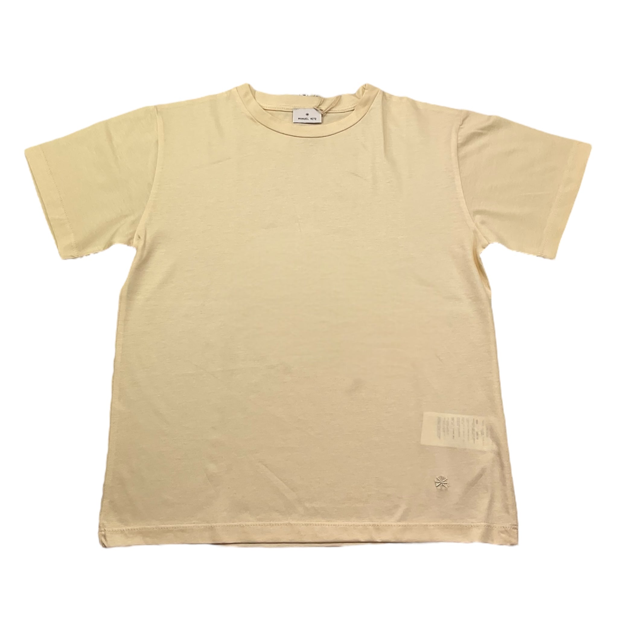 Manuel Ritz T-Shirt Girocollo Tina Unita con Logo per Bambino MR3126 AVORIO MANUEL RITZ 