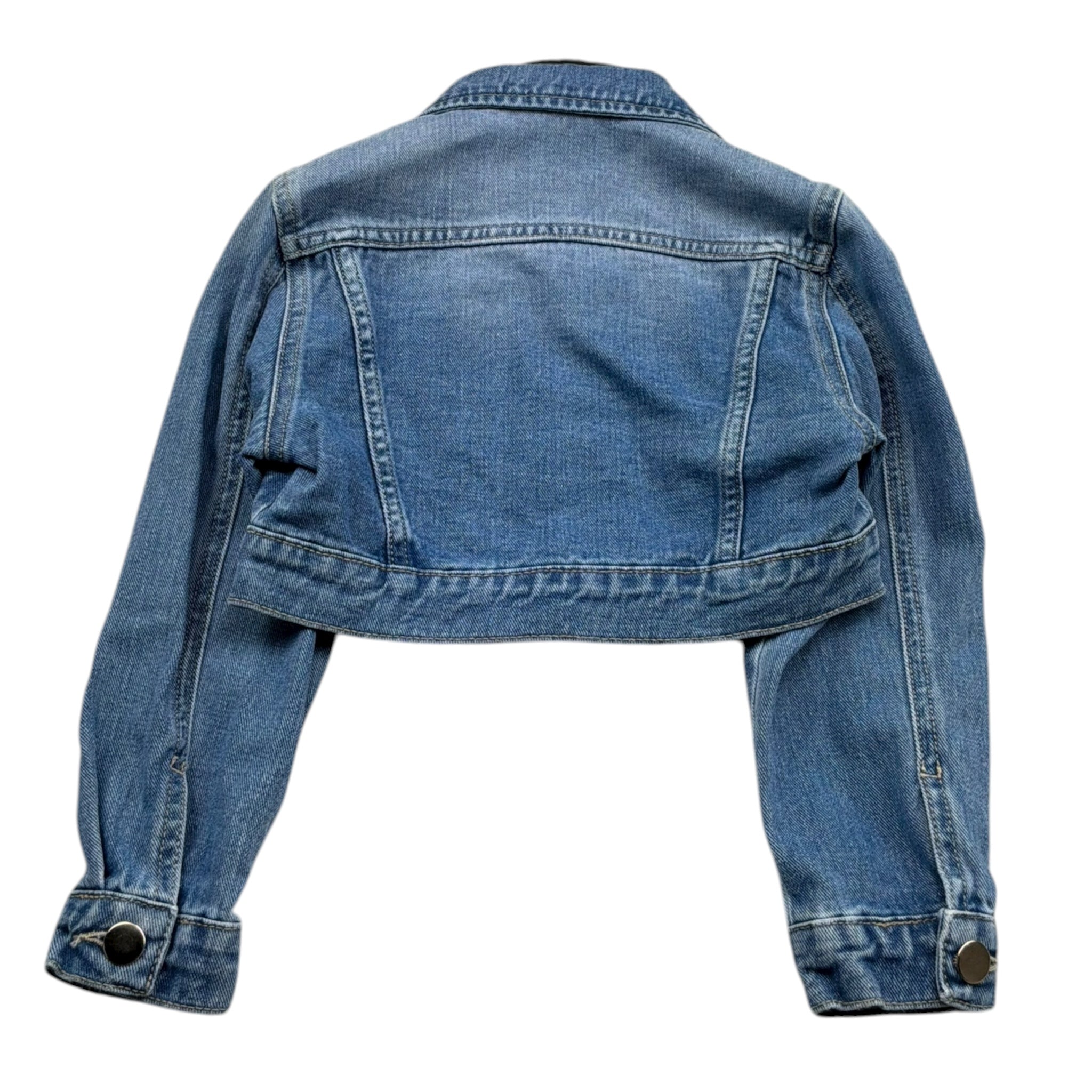 Marc Ellis Giubbino Tinta Unita In Denim per Bambina JMJJK01180 AZZURRO MARC ELLIS 