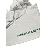 Marc Ellis Top Tinta Unita con Balze per Bambina JMJTP14169 BIANCO MARC ELLIS 