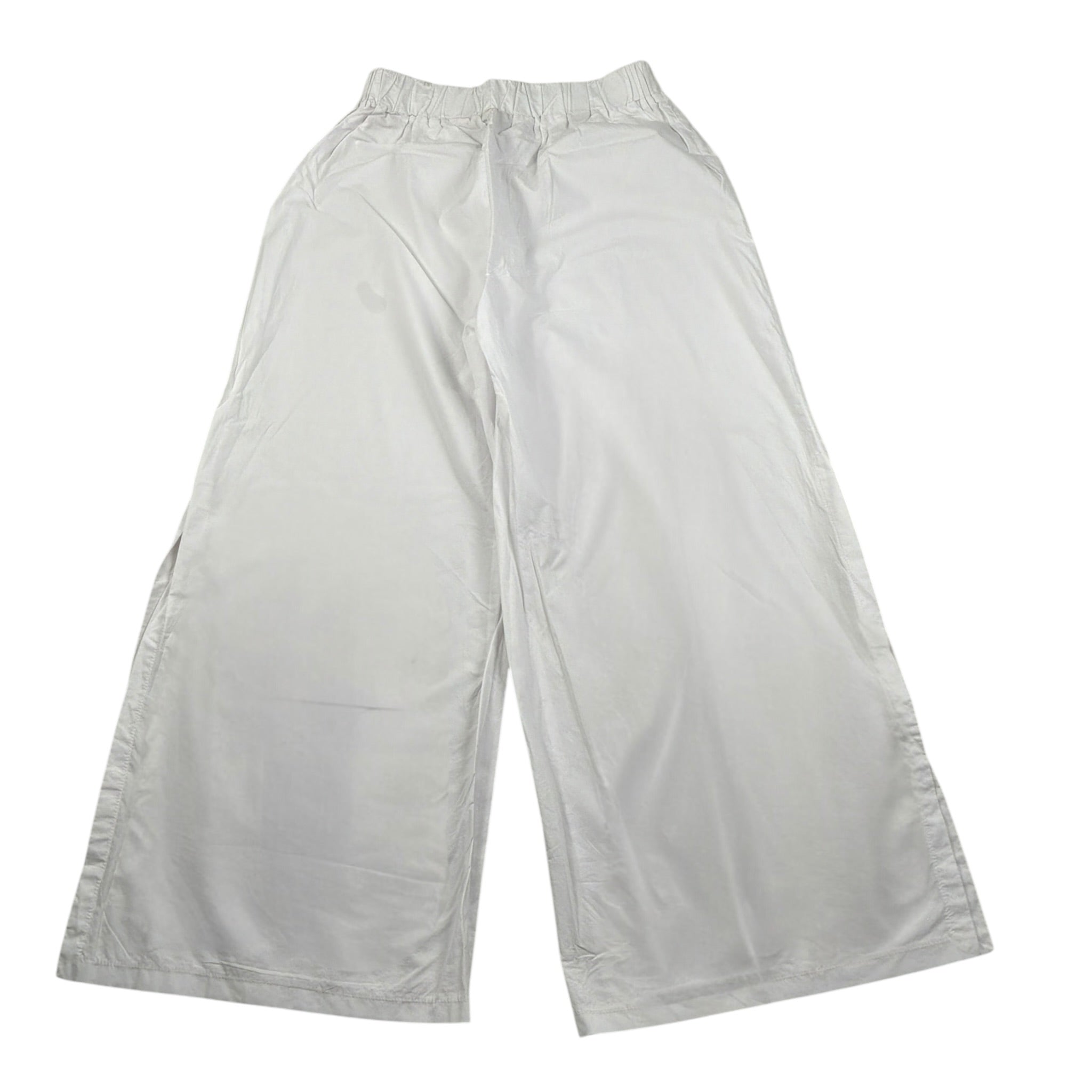 Mariuccia Pantalone tinta unita Modello Palazzo Bianco per Bambina P517 BIANCO MARIUCCIA 