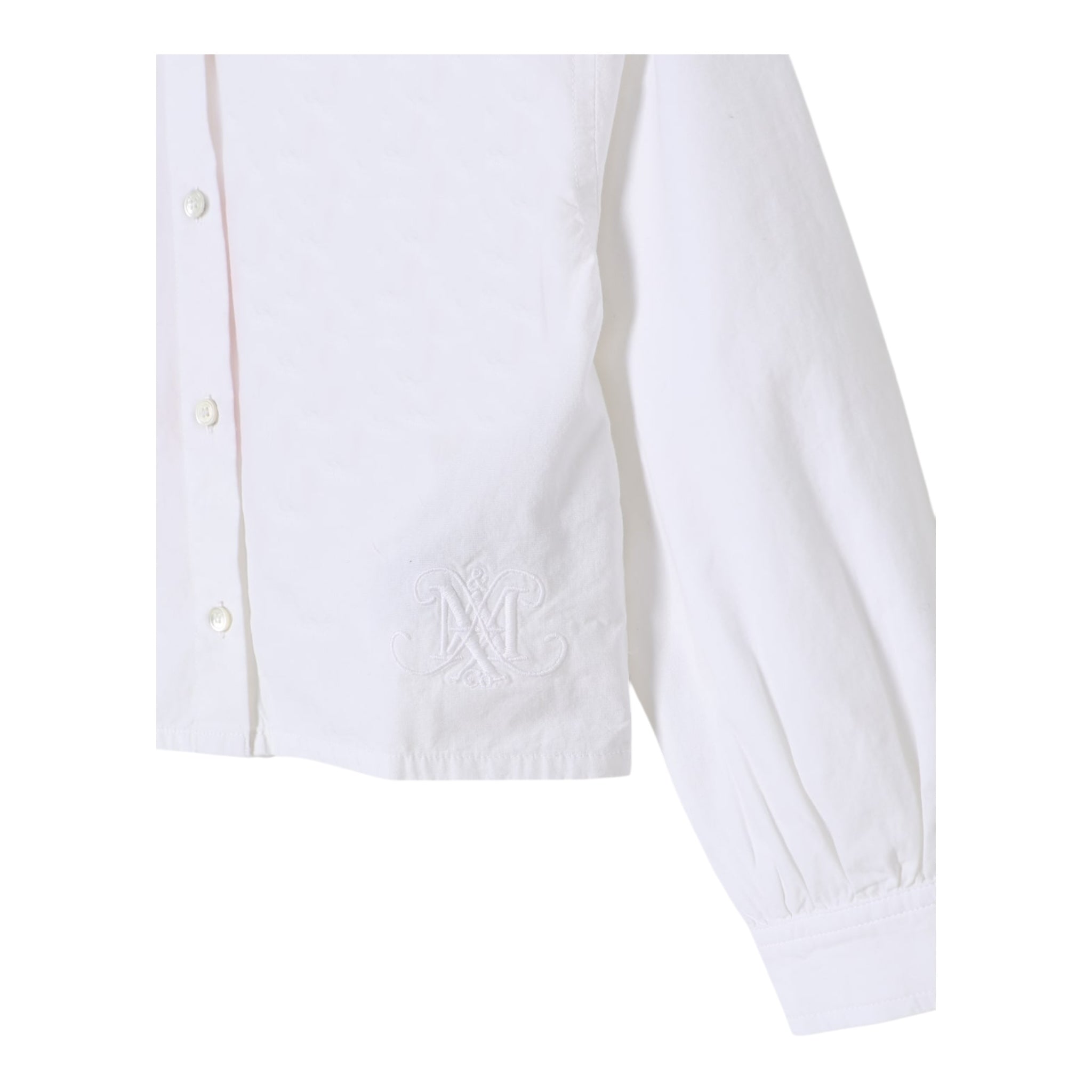 Max&Co. Camicia Tinta Unita con Bottoni per Bambina MX0072 BIANCO MAX&Co. 