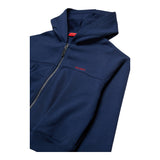 Max&Co. Felpa con Zip E Cappuccio Tinta Unita per Bambina MX01156 BLU MAX&Co. 