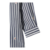 Max&Co. Abito Modello Camicia Bicolore con Fantasia A Righe per Bambina MX0119 BIANCO MAX&Co. 