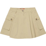 Max&Co. Gonna Tinta Unita con Tasche per Bambina MX0132X BEIGE MAX&Co. 