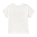 Mayoral T-Shirt Girocollo Tinta Unita con Stampa per Neonato 1056 BIANCO MAYORAL 