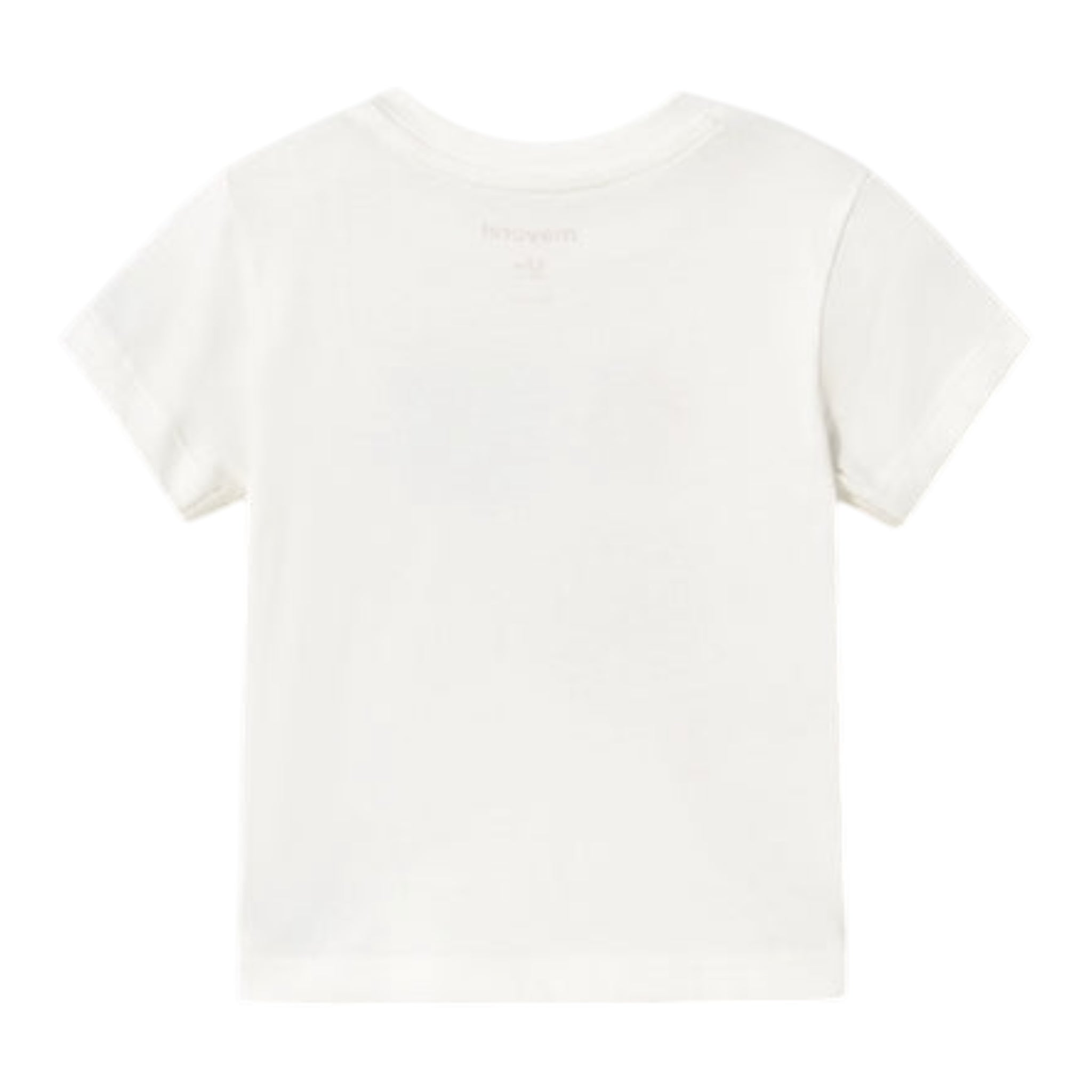 Mayoral T-Shirt Girocollo Tinta Unita con Stampa per Neonato 1056 BIANCO MAYORAL 