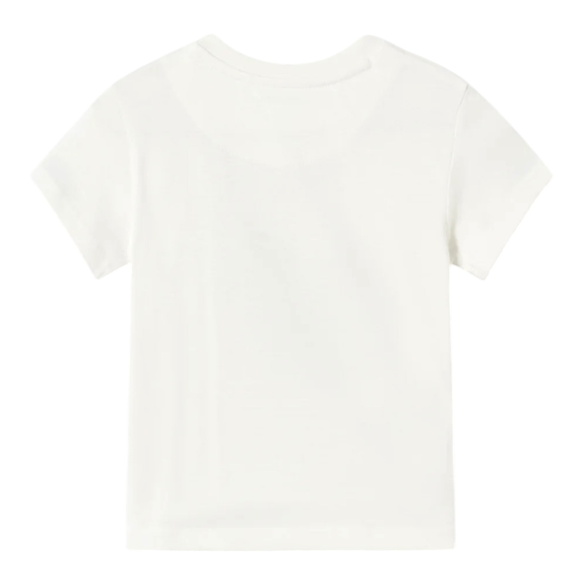 Mayoral T-Shirt Girocllo Tinta Unita con Stampa per Neonato 1062 BIANCO MAYORAL 