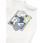 Mayoral T-Shirt Girocollo Tinta Unita con Stampa per Neonato 106 BIANCO MAYORAL 