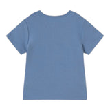 Mayoral T-Shirt Tinta Unita con Stampa per Neonato 11058 BLU MAYORAL 
