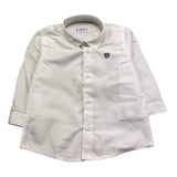 camicia manica lunga tinta unita 124 BIANCO MAYORAL 