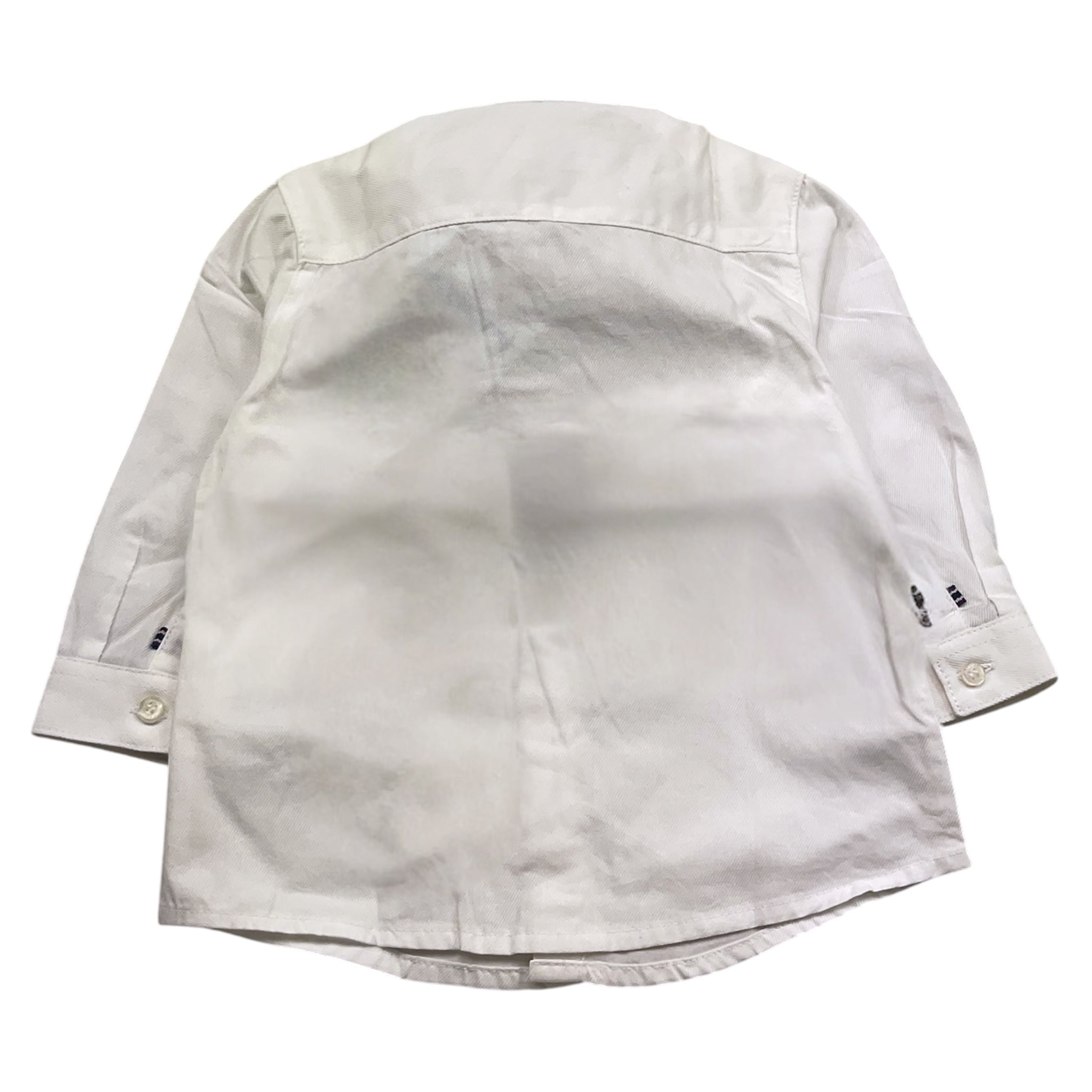camicia manica lunga tinta unita 124 BIANCO MAYORAL 