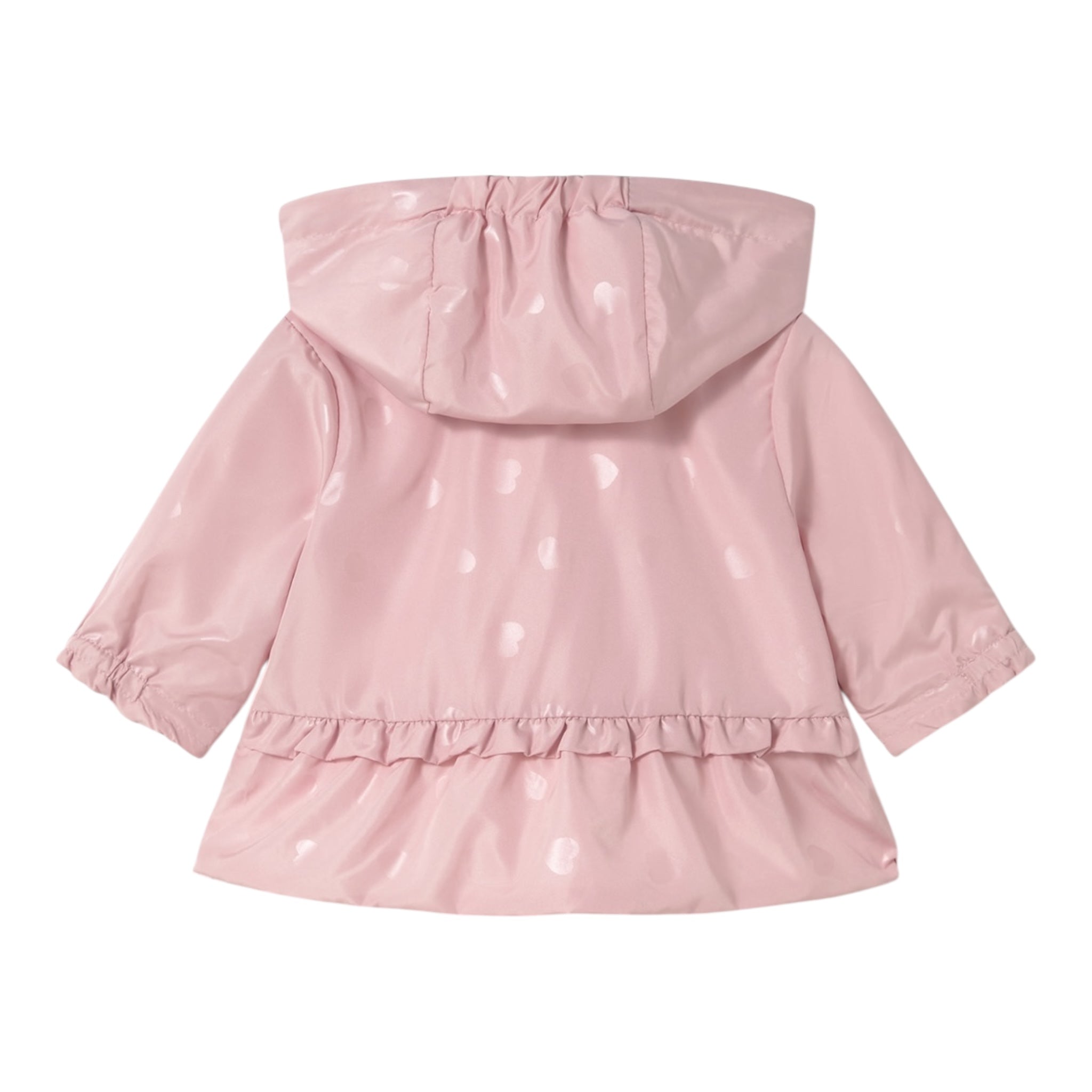 Mayoral Giubbino Bicolore con Cappuccio Reversibile per Neonata 1479 BIANCO/ROSA MAYORAL 