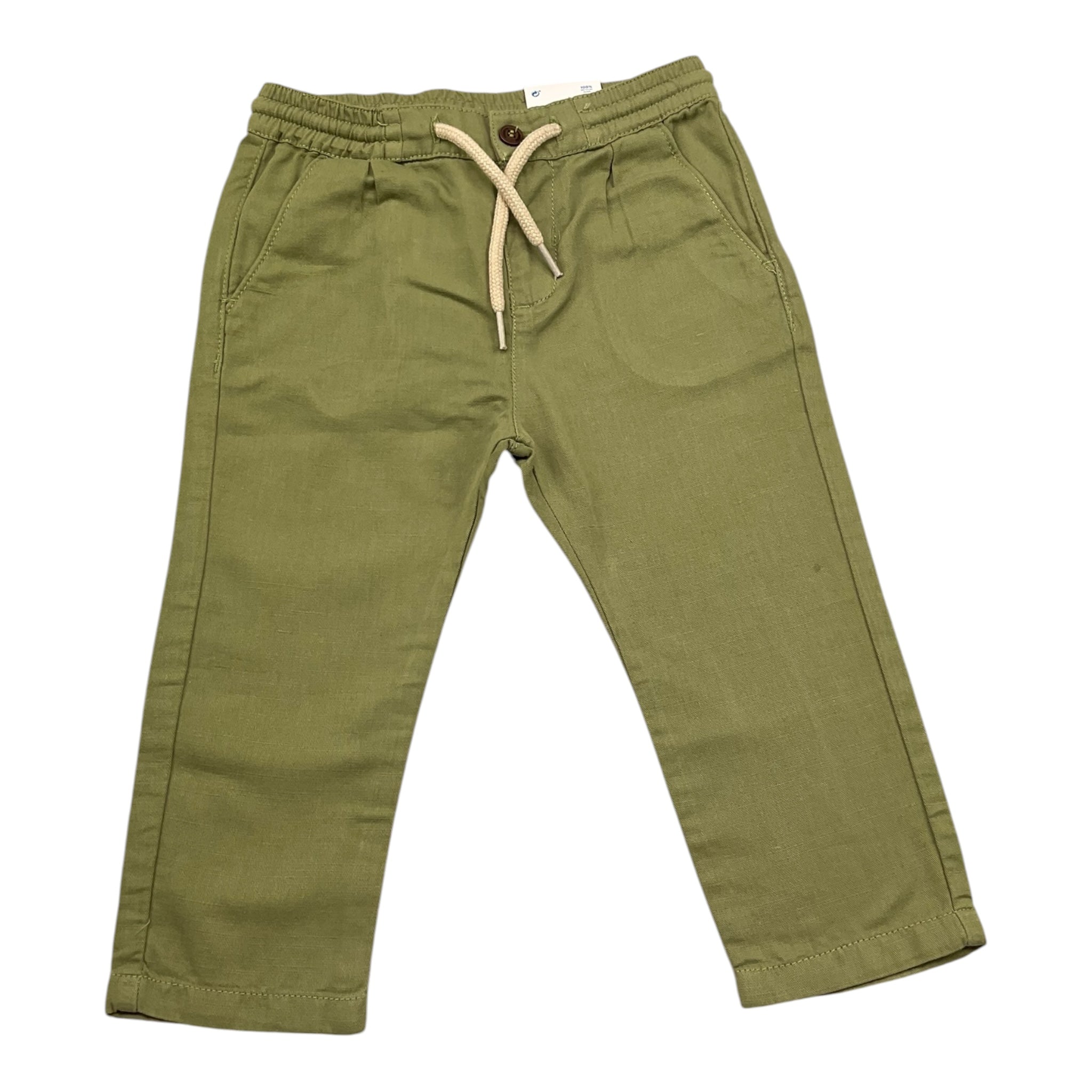 Mayoral Pantalone Tinta Unita con Elastico In Vita per Neonato 1502 VERDE MAYORAL 