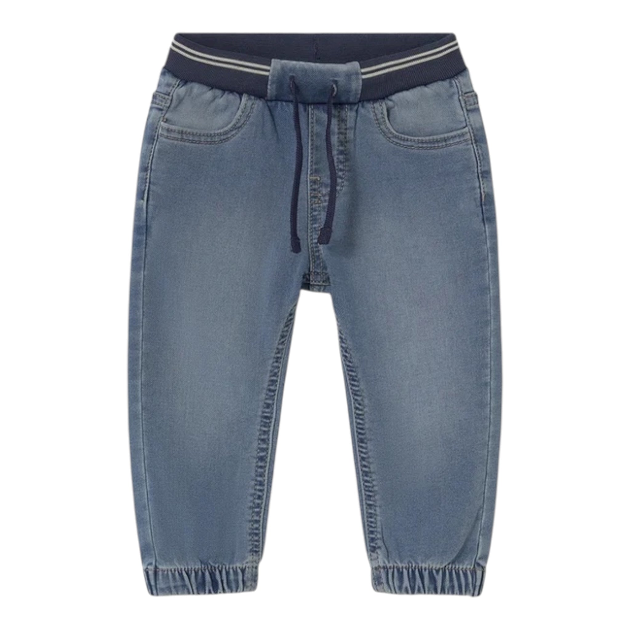 Mayoral Jeans Tinta Unita con Elastico In Vita per Neonato 1583 BLU MAYORAL 