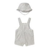 Mayoral Completo 2 Pezzi Salopette-Cappello per Neonato 16016 BIANCO MAYORAL 