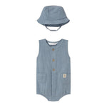 Mayoral Completo 2 Pezzi Pagliaccetto-Cappello per Neonato 1603 BLU MAYORAL 