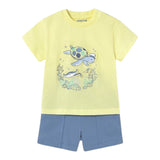 Mayoral Completo 2 Pezzi Bermuda-T-Shirt per Neonato 16544 GIALLO MAYORAL 