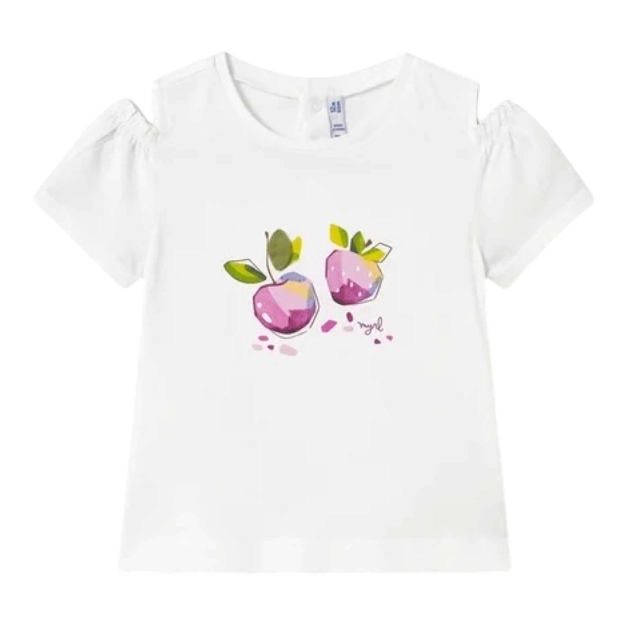 Mayoral Completo 3 Pezzi T-Shirt- 2 Leggins per Neonata 1740 BIANCO MAYORAL 