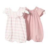 Mayoral Set 2 Pagliaccetti Bicolore per Neonata 1749XX ROSA/PANNA MAYORAL 