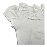 Mayoral Body Mezza Manica Tinta Unita con Colletto per Neonata 1757 BIANCO MAYORAL 