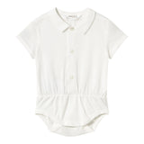 Mayoral Camicia Body Mezza Manica Tinta Unita per Neonato 1796 PANNA MAYORAL 