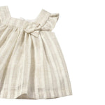 Mayoral Set 2 Pezzi Abito-Coulotte Bicolore per Neonata 1858 BIANCO/BEIGE MAYORAL 