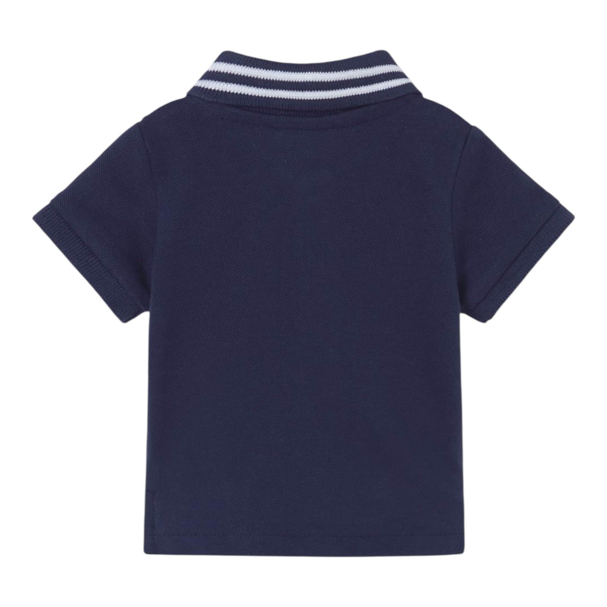 Mayoral Polo Mezza Manica Tinta Unita per Neonato 190 BLU MAYORAL 
