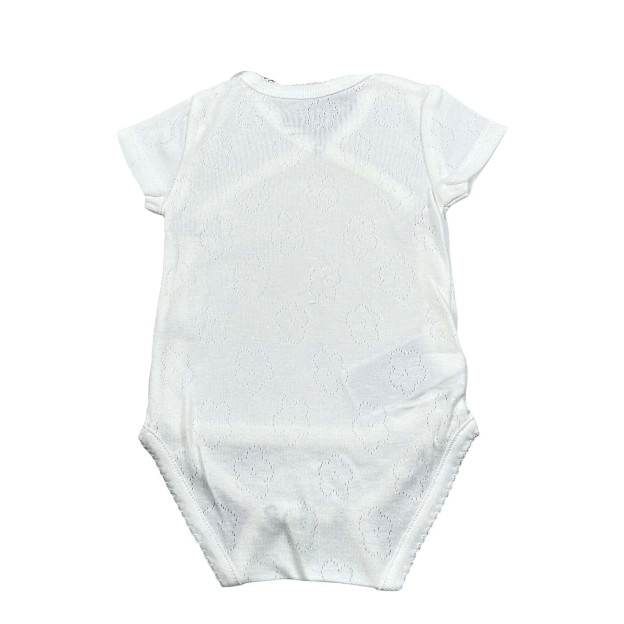 Mayoral Body Tinta Unita Mezza Manica per Neonato 1911 BIANCO MAYORAL 