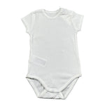 Mayoral Body Tinta Unita Mezza Manica per Neonata 191 BIANCO MAYORAL 