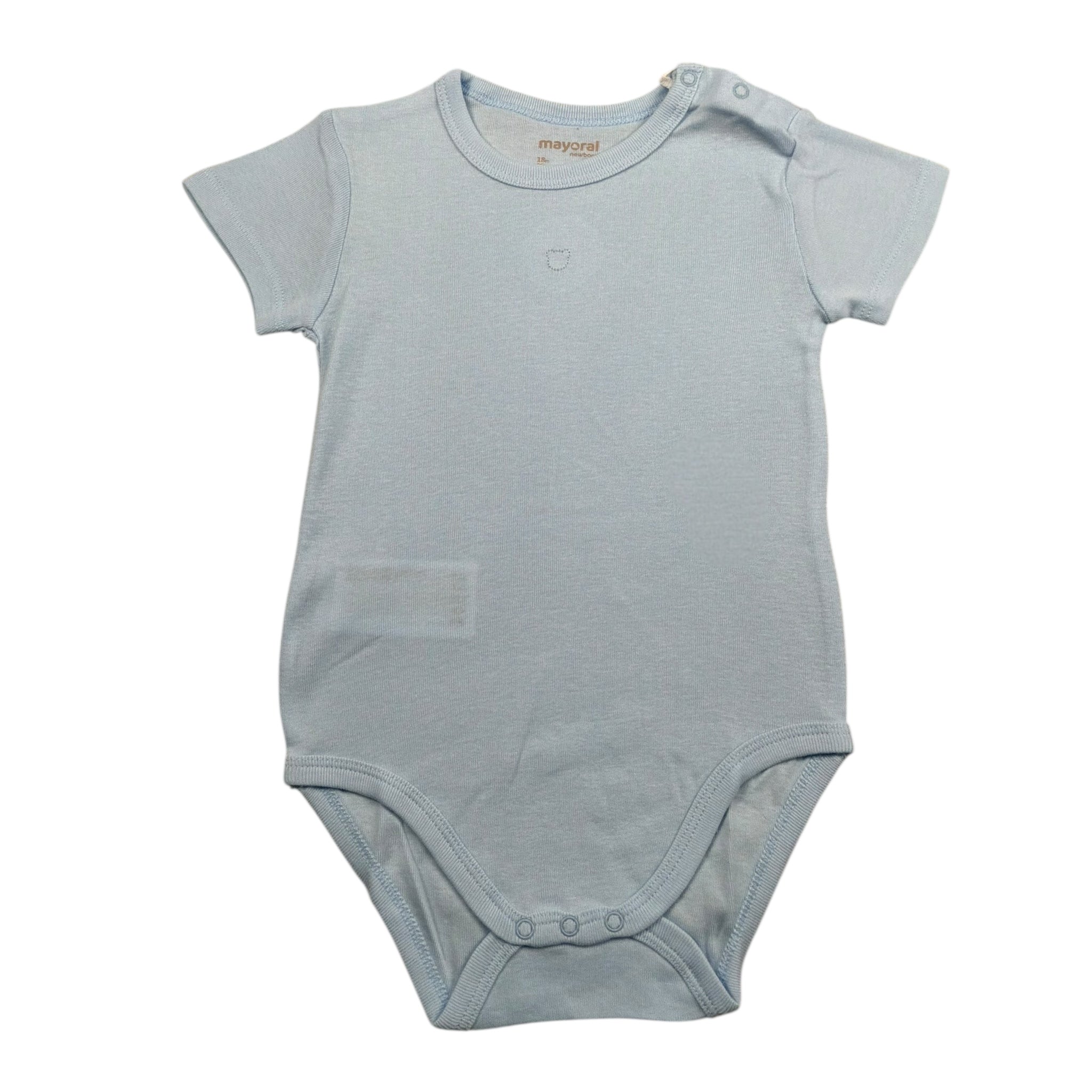 Mayoral Body Mezza Manica Tinta Unita per Neonato 2707 AZZURRO MAYORAL 