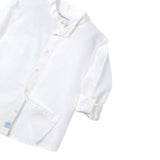Mayoral Camicia con Colletto Coreano Tinta Unita per Bambino 3119X BIANCO MAYORAL 