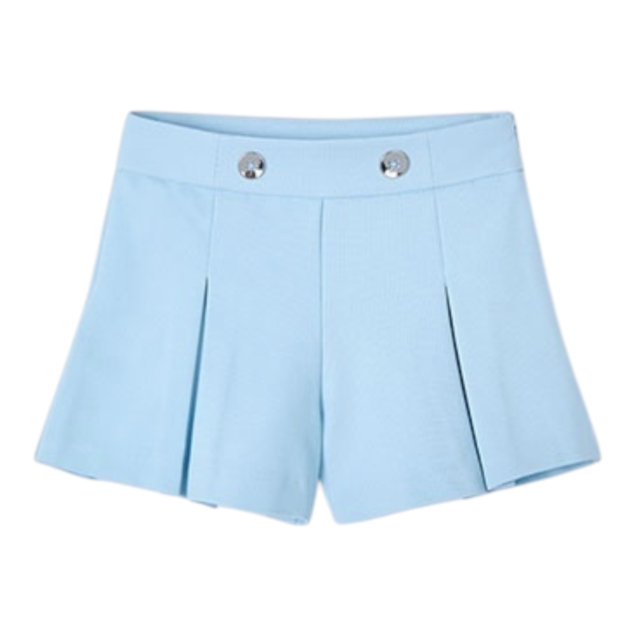 Mayoral Short Tinta Unita con Zip per Bambina 3201 AZZURRO MAYORAL 