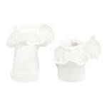 Mayoral Babbucce Tinta Unita con Fascia Capelli per Neonata 9868 BIANCO MAYORAL 