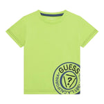 Mayoral T-Shirt Girocollo Tinta Unita con Stampa per Bambino N5RI15K8HM4XJ VERDE MAYORAL 