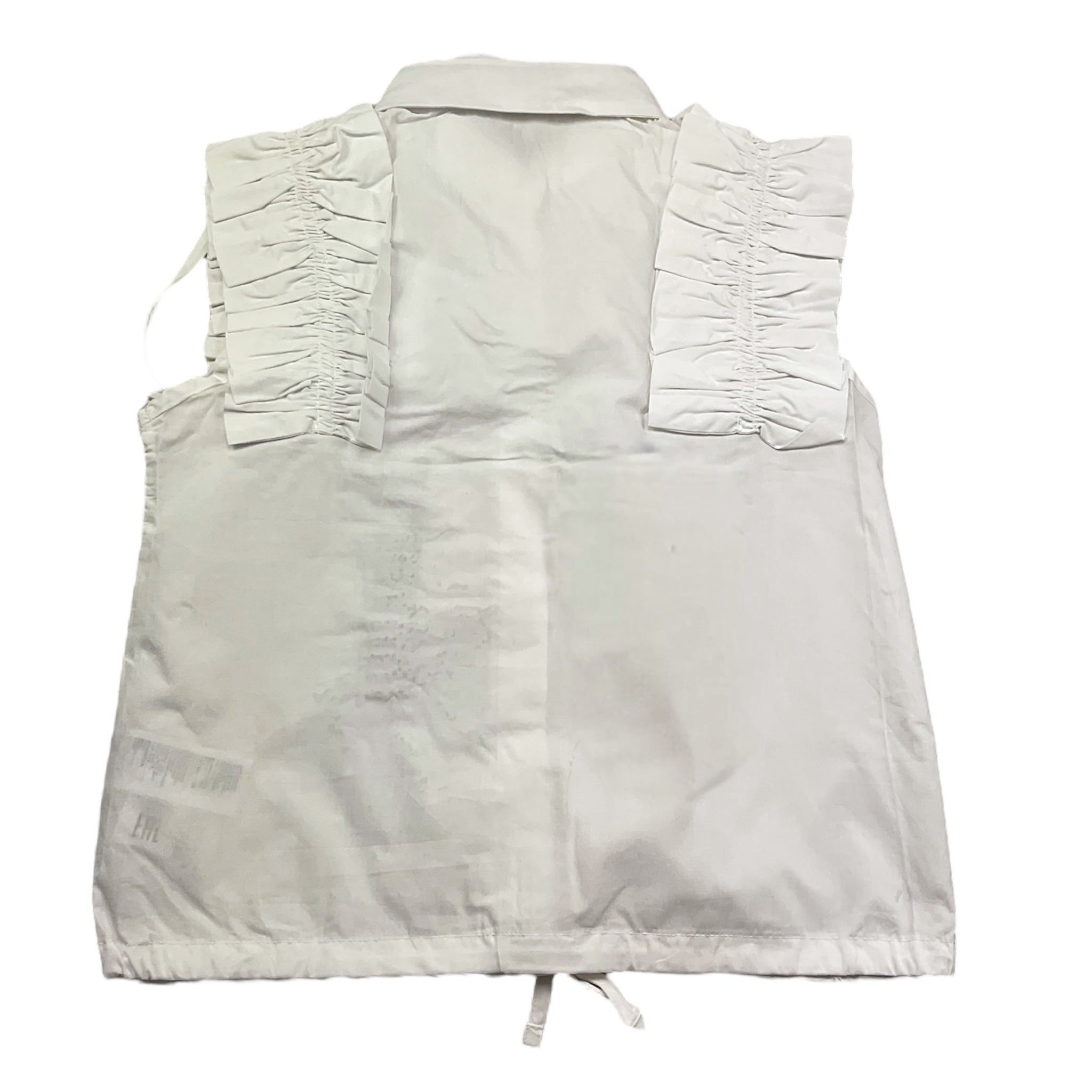 Met Camicia Giromanica Tinta Unita per Bambina ME368 BIANCO MET 